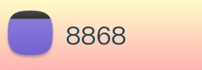 8868 logo